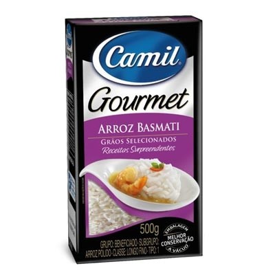 Arroz Gourmet Basmati 500g (Camil)