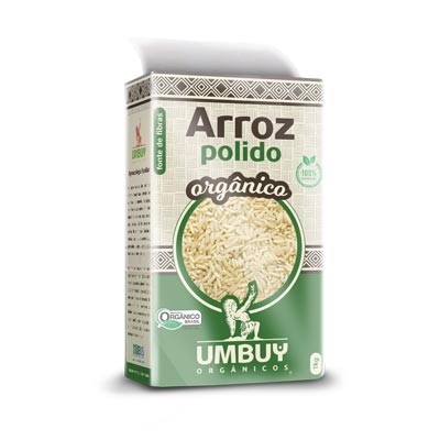 Arroz Polido Branco Orgânico 1kg (Umbuy)