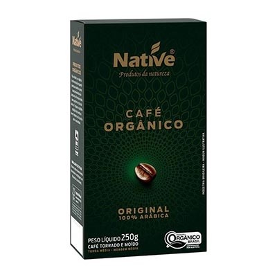 Café Orgânico Torrado e Moído Original 250g (Native)