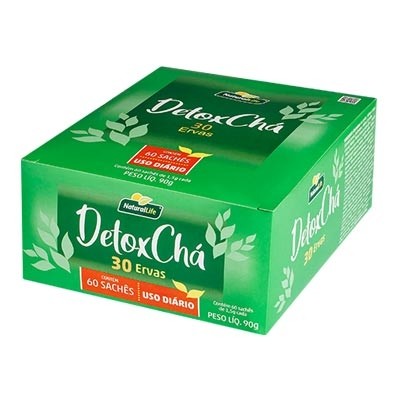 Chá DetoxChá 30 Ervas 90g - 60 sachês (Natural Life)