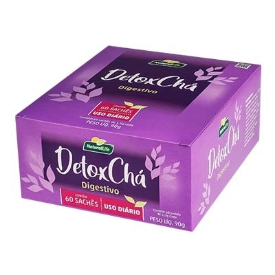Chá DetoxChá Digestivo 90g - 60 sachês (Natural Life)