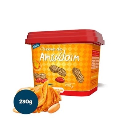 Creme de Amendoim Tradicional 230g (Mandubim)