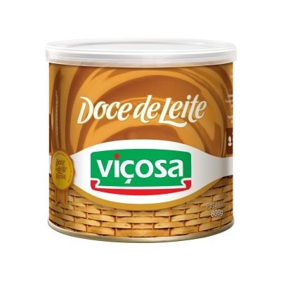 Doce de Leite Tradicional 800g (Viçosa) - Estação dos Grãos