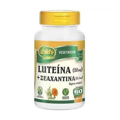 Luteína e Zeaxantina 400mg - 60 Cápsulas (Unilife)