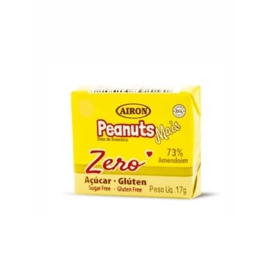 Paçoca Peanuts Mais Zero 17g (Airon)