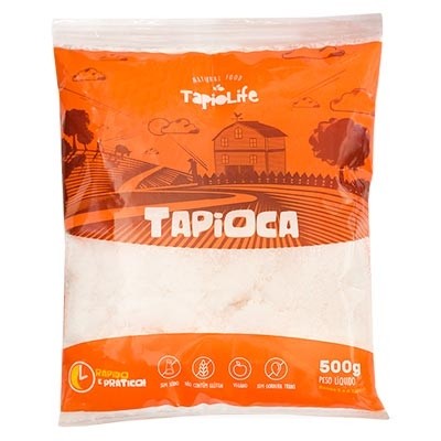 Tapioca - Goma de Mandioca Hidratada 500g (Tapiolife) 