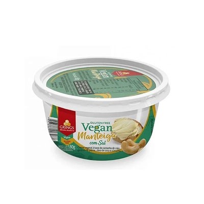 Vegan Manteiga com sal 180g (Grings)