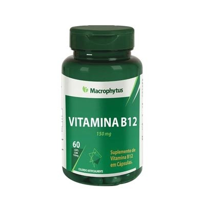 Vitamina B12 150mg - 60 Cápsulas (Macrophytus)