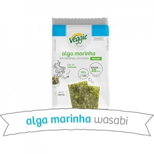 Snack de Alga Marinha Wasabi 5g (Repeat)