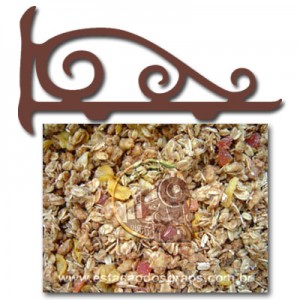 Granola Ameixa Mamão Linhaça (Granel - Preço/100g)