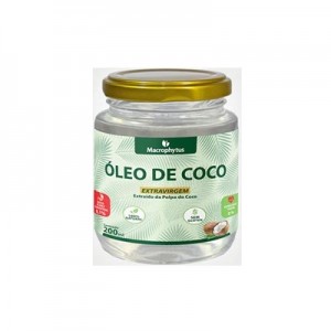 Óleo De Coco Extra Virgem 200ml (Macrophytus)