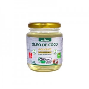 Óleo De Coco sem sabor Orgânico 200ml (Macrophytus)