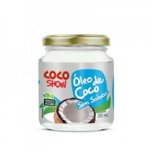 Óleo de Coco sem sabor 200ml (Coco Show)