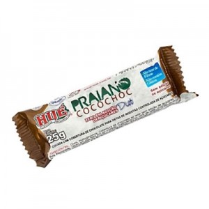 Praiano - Cocada Coberta Com Chocolate - Zero Açúcar 25g (Hué)