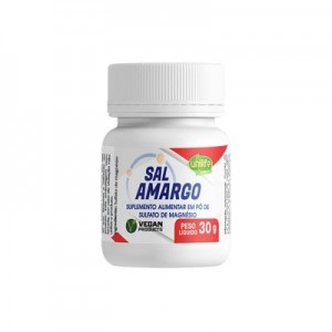 Sal Amargo Sulfato de Magnésio em Pó 30g (Unilife)