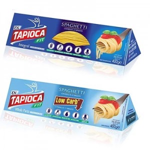 Spaghetti Integral de Tapioca 400g - Macarrão tipo Espaguete (Di Tapioca Fit)