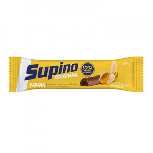 Barra de Frutas Supino Tradicional Banana ao Leite 24g (Banana Brasil)
