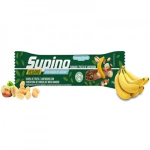 Barra de Frutas Supino Zero Banana e Pasta de Amendoim 24g (Banana Brasil)