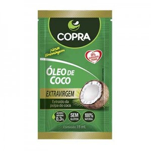Óleo De Coco Extra Virgem - Sachê 15ml (Copra)