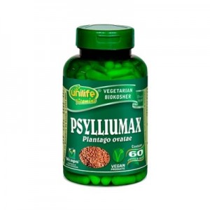 Psyllium Max 550mg - 60 Cápsulas (Unilife)