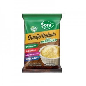 Queijo Ralado Vegetal Sabor Parmesão 50g (Sora)
