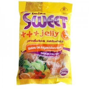 Balas de Algas Marinhas - Sabor Frutas 200g (Sweet Jelly)