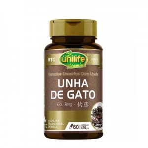 Unha de Gato (Gou Teng) 450mg - 60 Cápsulas - MTC (Unilife)